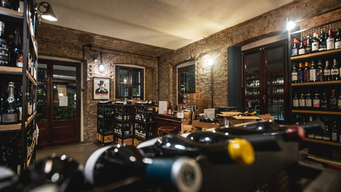 Muri che trasudano tannino