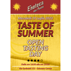 TASTE OF SUMMER | Mercoledì 19 LUGLIO ore 16