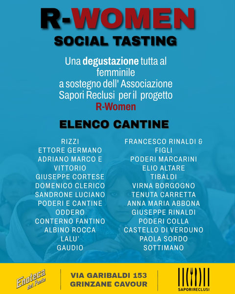 R - WOMEN CHRISTMAS SOCIAL TASTING | Giovedì 18 novembre dalle 18 alle 21