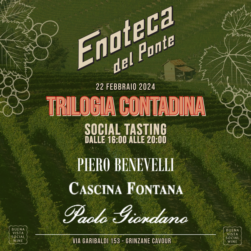 Like Wine Social Tasting - Trilogia Contadina  | Giovedi 22 febbraio 2024 ore 16 - 20