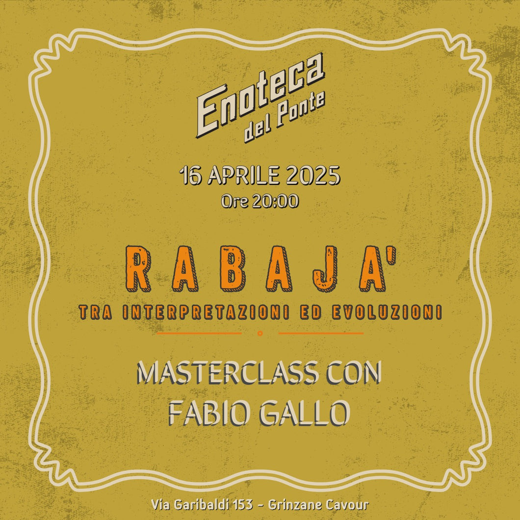 RABAJÀ | Mercoledì 16 Aprile 2025 ore 20