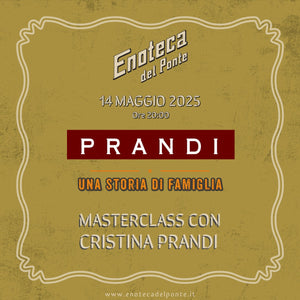 MASTERCLASS CRISTINA PRANDI | Mercoledì 14 maggio 2025