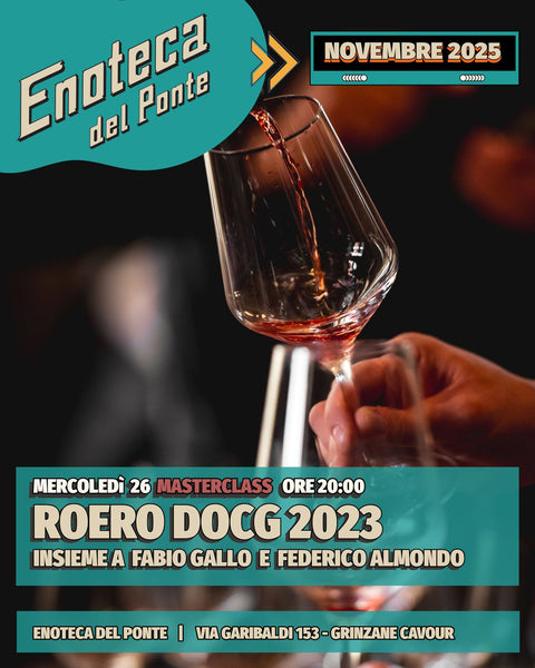 MASTERCLASS ROERO 2023 | Mercoledì 26 novembre 2025 ore 20